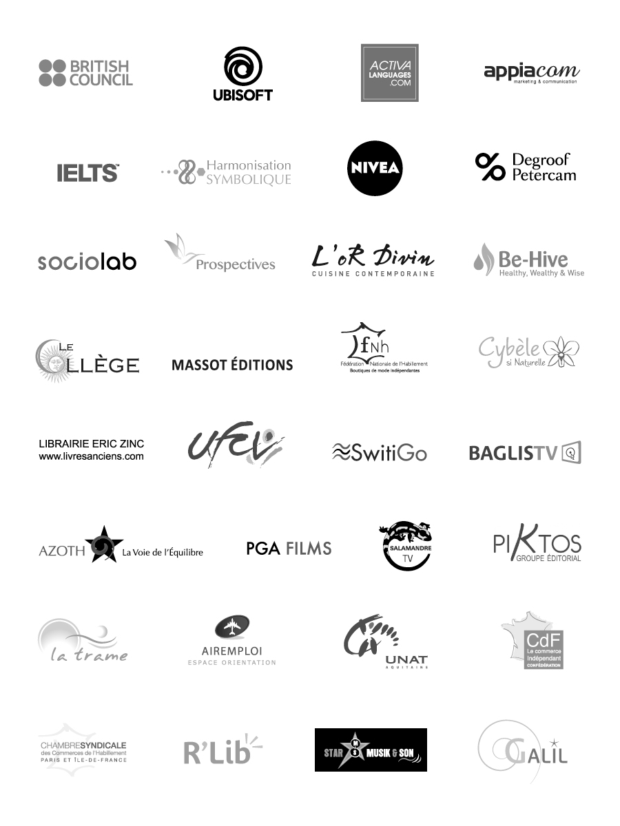 logos références clients